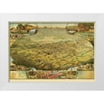 thumbnail image 1 of Schmidt 14x11 White Modern Wood Framed Museum Art Print Titled - Phoenix Arizona - Schmidt 1885, 1 of 4