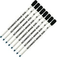 thumbnail image 1 of Schmidt 635 D1 Mine Ballpoint Refill - Blue Ink - Medium Tip 0.7mm - Pack of 8 (with Plastic End Cap), 1 of 3