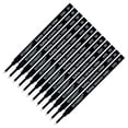 thumbnail image 1 of Schmidt 888 Safety Ceramic Tip Plastic Tube Rollerball Refills - Black, Medium, 12 Pack (SC58111), 1 of 3