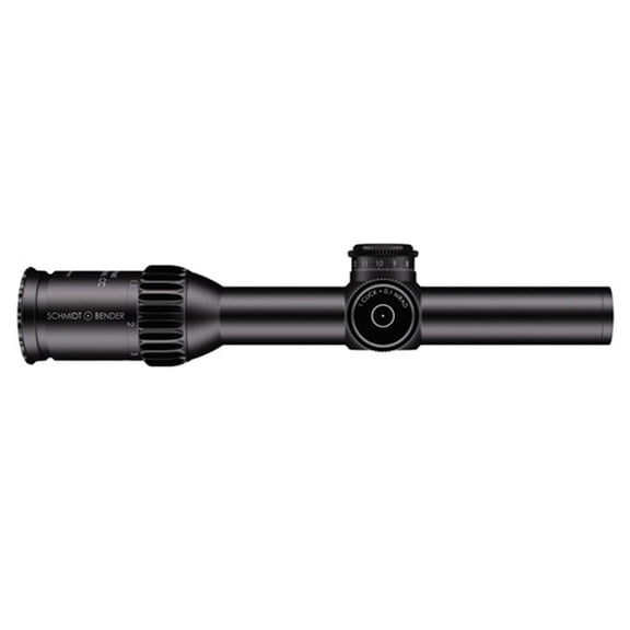 Schmidt Bender 1-8x24 PM II ShortDot Dual CC Riflescope, MDR Reticle, 1st & 2nd Focal Plane, Black (683-811-44E-K2-H2)