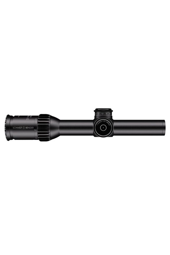 Schmidt Bender 1-8x24 PM II ShortDot Dual CC Riflescope, MDR Reticle, 1st & 2nd Focal Plane, Black (683-811-44E-K2-H2)