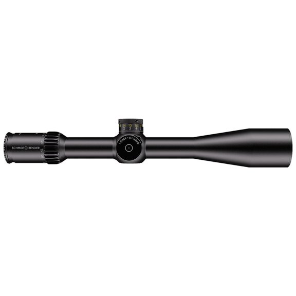 Schmidt Bender 10-60x56mm Riflescope, M1FL Reticle, 90% Light Transmission, LPI Parallax & Illumination Control (160-911-60F-Q2-I6)
