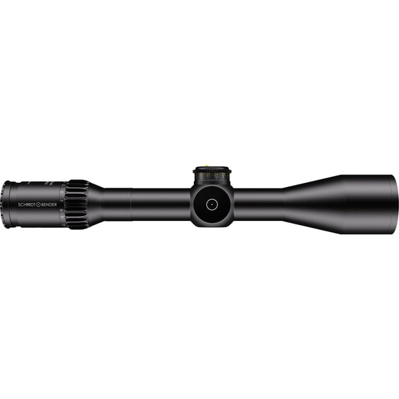 Schmidt & Bender 3-27x56 PM II High Power Rifle Scope, 34 mm Tube, First Focal Plane, P4FL Reticle, 1cm ccw DT27 MTC LT / ST ZC CT RAL8000, Tan