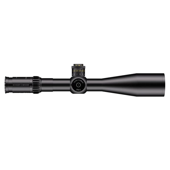 Schmidt Bender 5-25x56mm PM II LP MSR2 Riflescope, 1cm CCW DT/ST, High-Precision Optics (689-911-812-90-68)