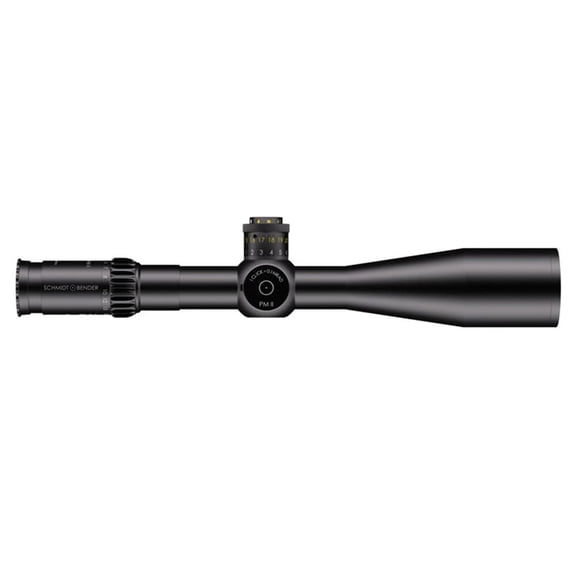 Schmidt Bender 5-25x56mm PM II LP P5FL Riflescope, 1st Focal Plane, Illuminated TREMOR3 Reticle, Black, 34mm Tube (689-911-622-94-67)