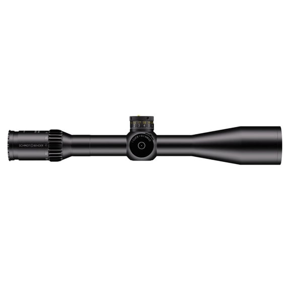 Schmidt Bender 5-45x56mm PM II High Power Riflescope, P4FL Reticle, 1cm CW, DT II+ MTC LT, ST II ZC LT (666-911-972-L8-I6)