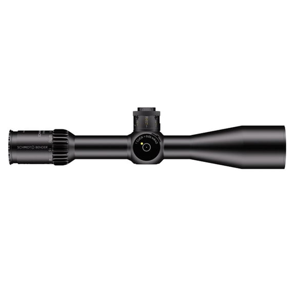 Schmidt Bender 6-36x56mm PM II Riflescope, P5FL Reticle, LPI Illumination Parallax, 90% Light Transmission, Black (163-911-64F-I5-H5)