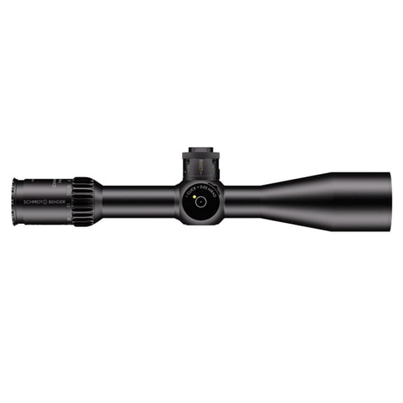 Schmidt Bender 6-36x56mm PM II Riflescope, P5FL Reticle, LPI Illumination Parallax, 90% Light Transmission, Black (163-911-64F-I5-H5)