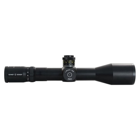 Schmidt Bender PMII 3-12x50 Riflescope, P3 Mildot Reticle, 1cm DT CW, 1500m Range Capability (644-911-882-96-94A38)