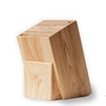 thumbnail image 1 of Schmidt Brothers 12 Slot Hometown Universal Knife Block - Natural Wood, 1 of 2