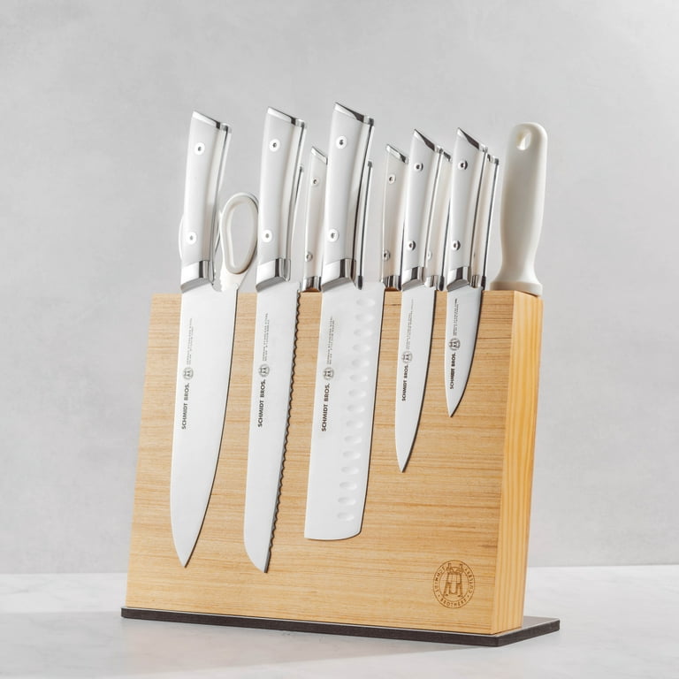 https://i5.walmartimages.com/seo/Schmidt-Brothers-Cutlery-14-Piece-Professional-Series-Forged-Stainless-Steel-Knife-Block-Set-White-Handles_4e700bdc-ace4-41ba-a498-9c2065744b27.3e21eb60c897dc6e69a303ccaf840a32.jpeg?odnHeight=768&odnWidth=768&odnBg=FFFFFF