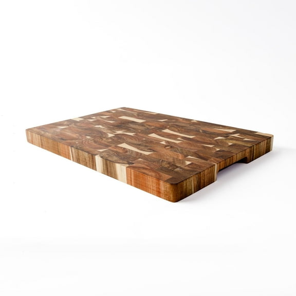 18" Acacia End-Grain Cutting Board
