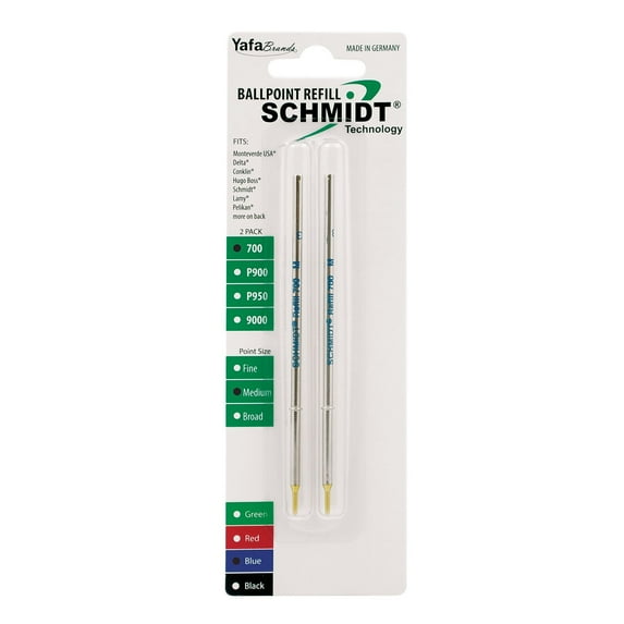 Schmidt 700 A3 Ballpoint Refill Medium Blue 2 Pack (SC58153)