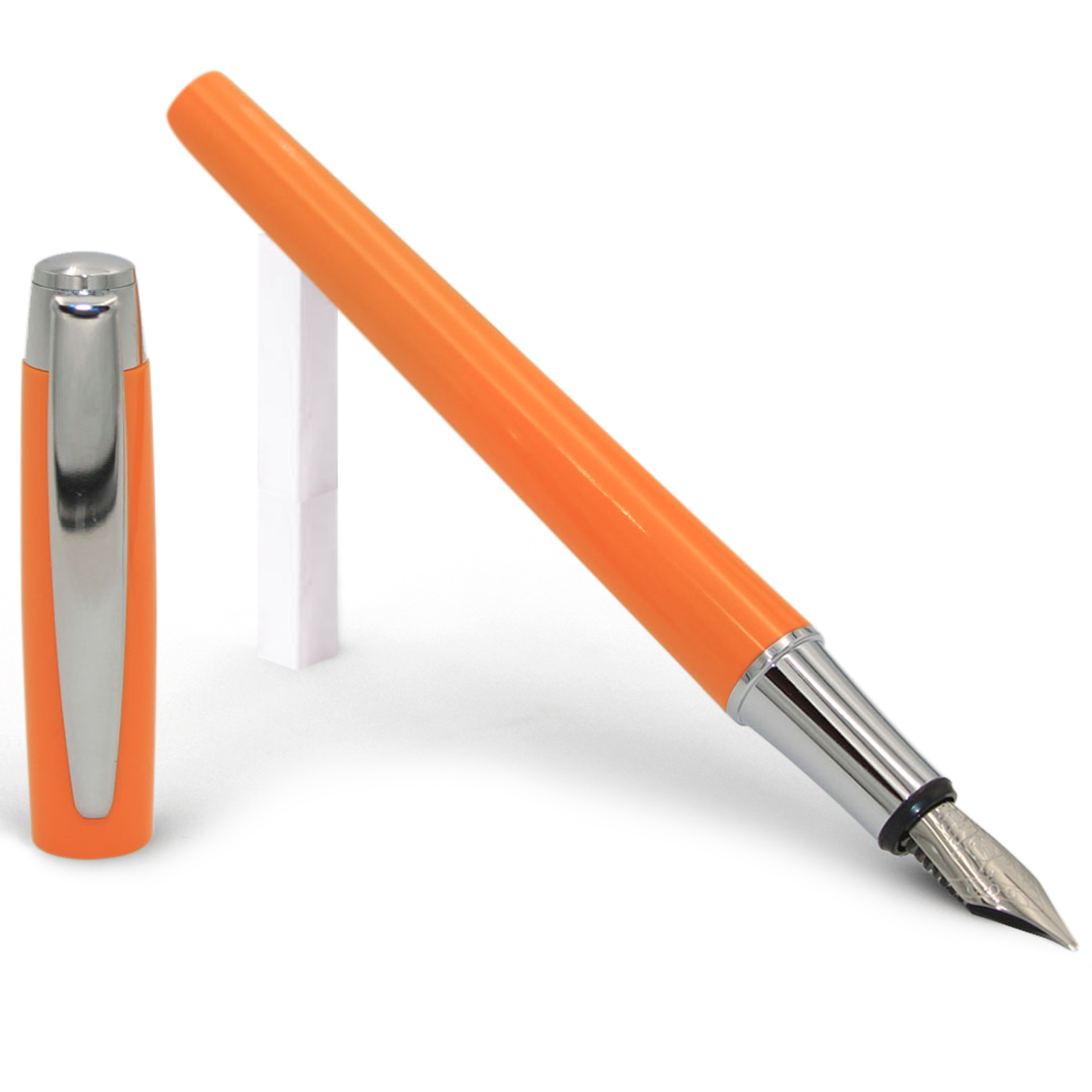 Schmidt Intrinsic Fountain Pen - Orange, Medium Nib (SC82173)