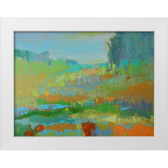 Schmidt, Jane 18x15 White Modern Wood Framed Museum Art Print Titled - Southern View II