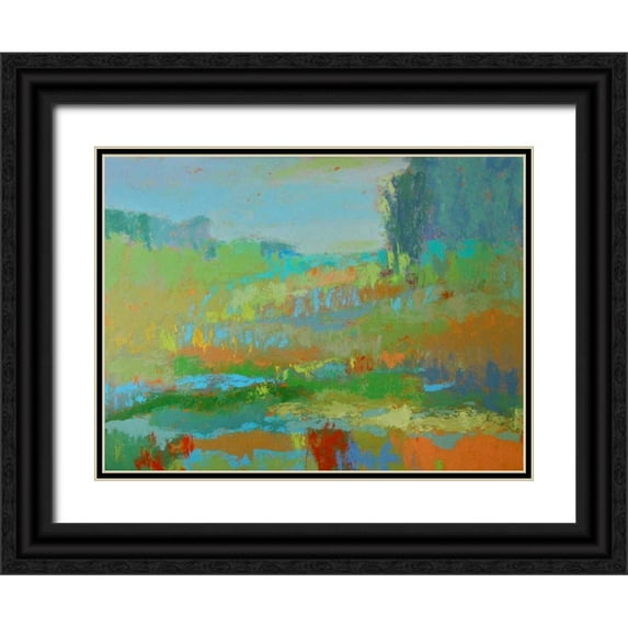 Schmidt, Jane 24x19 Black Ornate Wood Framed with Double Matting Museum Art Print Titled - Southern View II