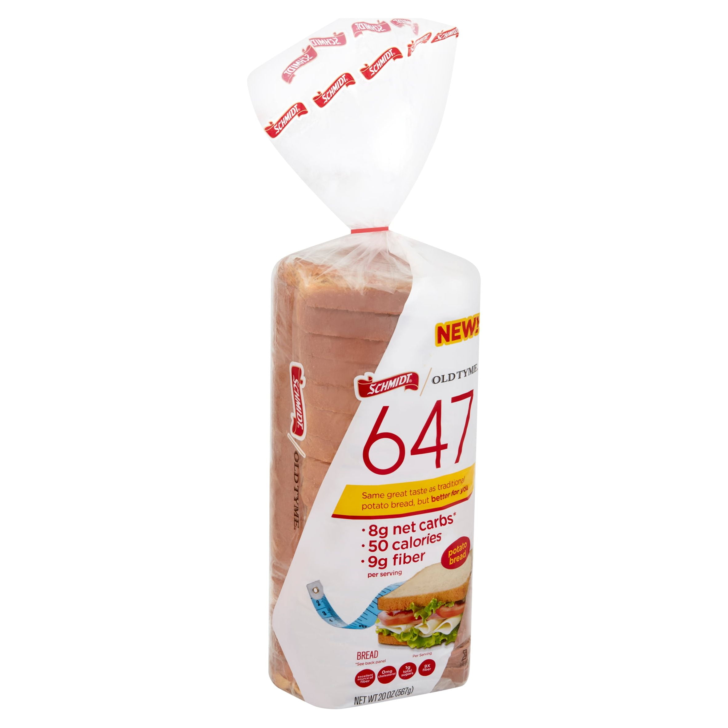 Schmidt Old Tyme 647 Potato Bread, 20 oz - Walmart.com