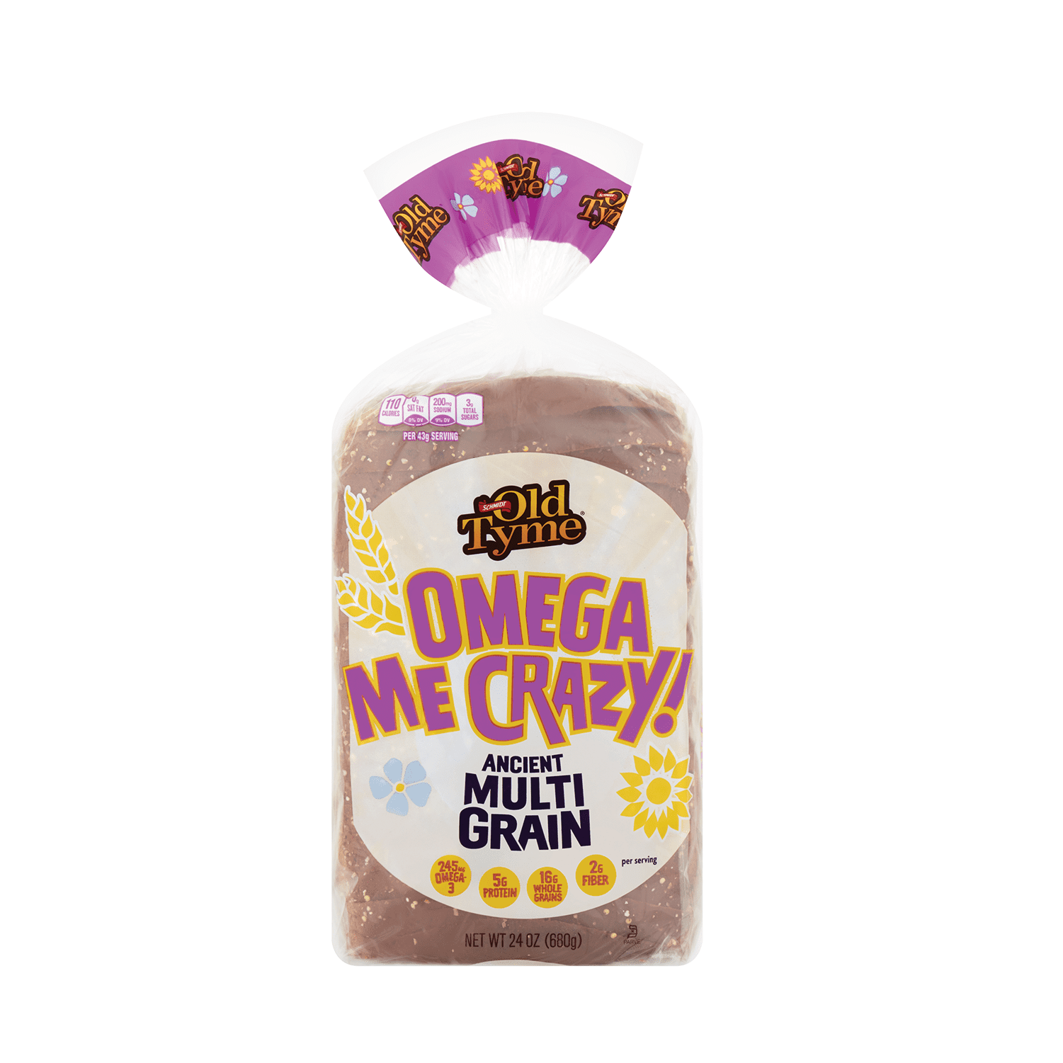 『bread』 Schmidt Old Tyme Omega Me Crazy! Ancient Multigrain Bread