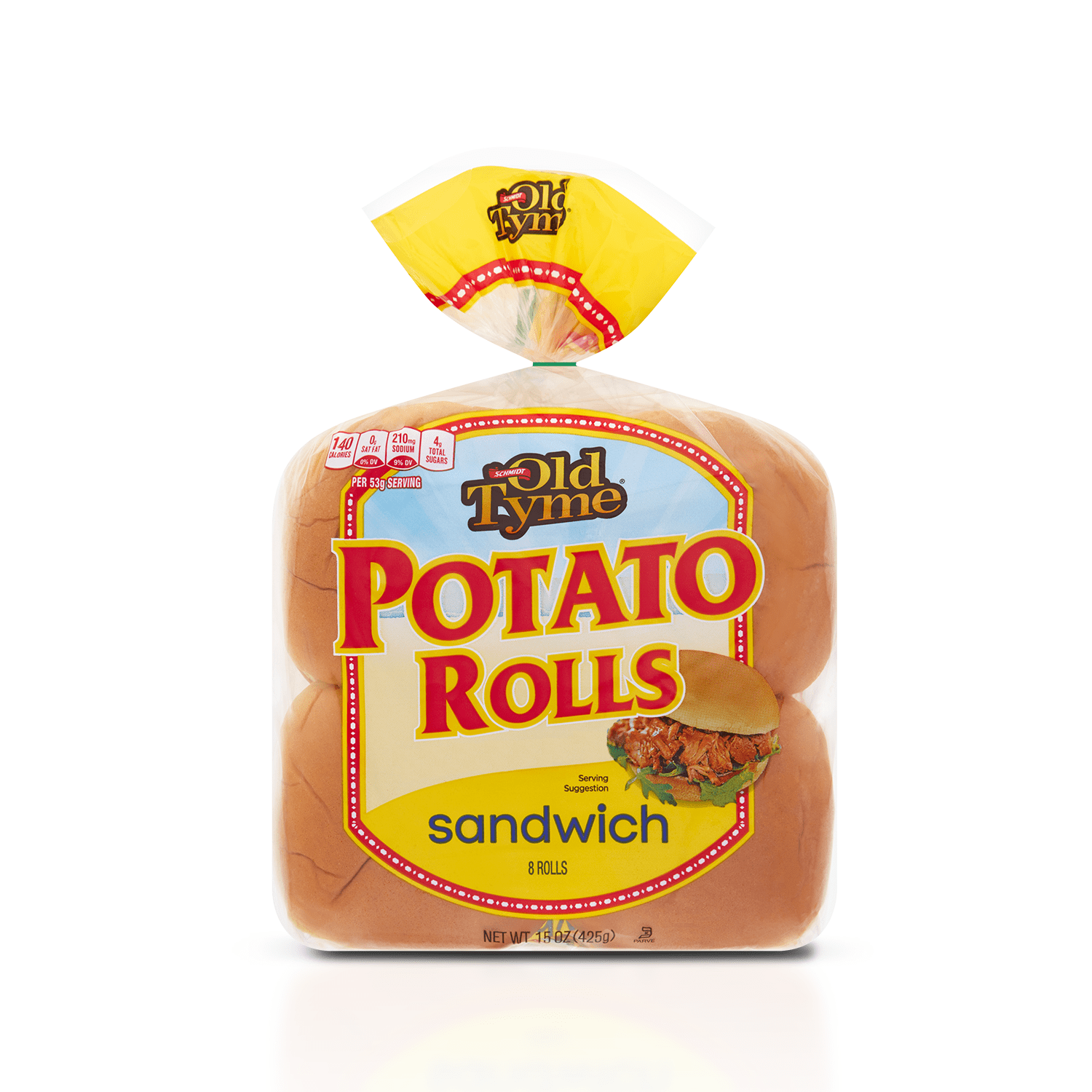 Schmidt Old Tyme Potato Sandwich Rolls, 8 Count, 15 oz
