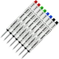 thumbnail image 1 of Schmidt P8126 Black, Blue Capless Rollerball Refill, Fine Tip 0.6mm - Pack of 8, 1 of 3