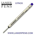 thumbnail image 1 of Schmidt P8126 Short Capless Rollerball Refill fits Retro 1951 Tornado (REF57P-B) - Blue, Fine Point 0.6mm, 6 Pack (SC58120), 1 of 1