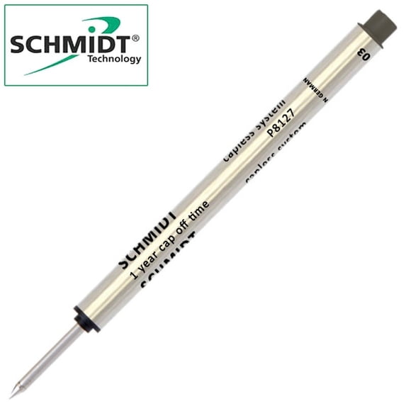 Schmidt P8127 Capless Rollerball - Black Ink