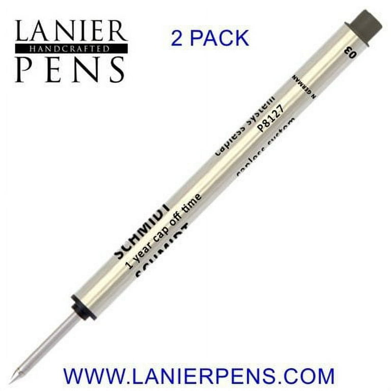 Schmidt P8127 Short Capless Rollerball Refill fits Retro 1951