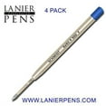 thumbnail image 1 of Schmidt P900 Parker Style Ballpoint Pen Refill - Blue, Fine Point 0.6mm, 4 Pack (SC58140), 1 of 1
