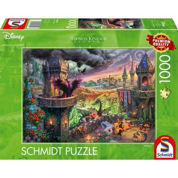 Schmidt Puzzle Disney Maleficent Jigsaw Puzzles, 1000 Count