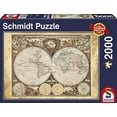 thumbnail image 1 of Schmidt Schmidt Historical Map Of The World Puzzle (2000-Piece) Puzzles, 1 of 3