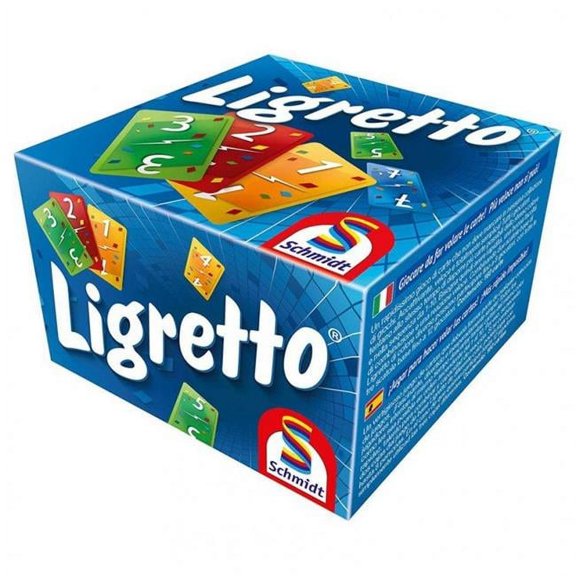 Schmidt Spiele SCH01107 Export I Ligretto Card Game, Blue