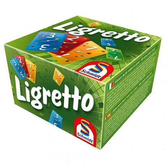 Schmidt Spiele SCH01207 Export I Ligretto Card Game, Green