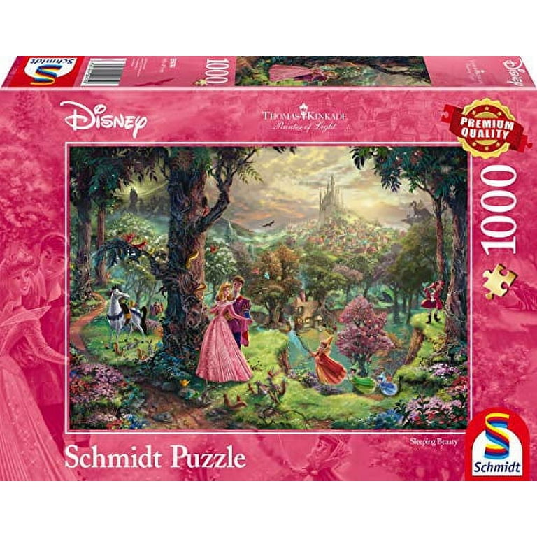 Schmidt Spiele Thomas Kinkade: Disney - Sleeping Beauty Jigsaw Puzzle  (1000Pc)