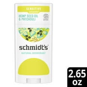 Schmidt's Deodorant Patchouli + Hops Sensitive, 2.65 oz