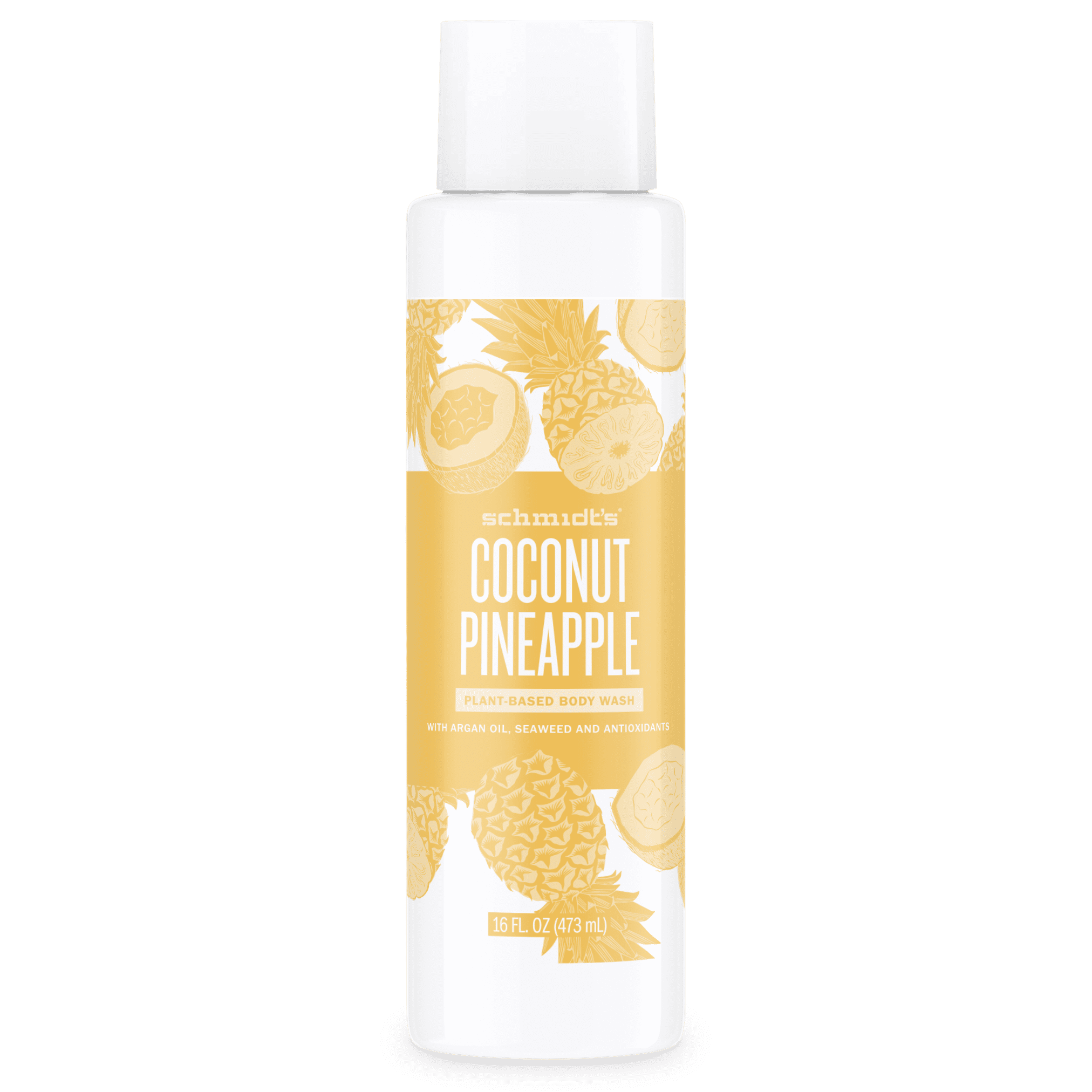 Schmidt's Natural Body Wash Coconut Pineapple 16 OZ