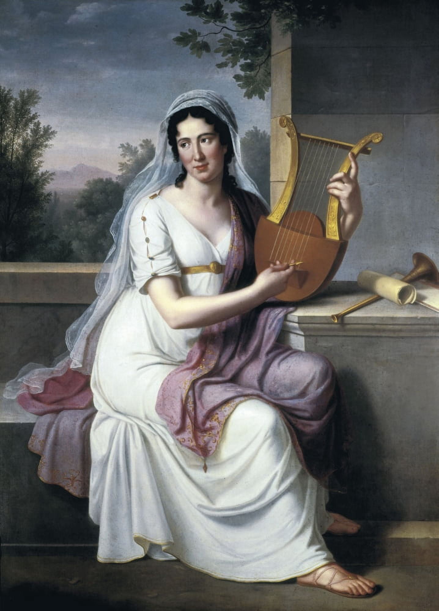 Schmidtjohan Heinrich (1749-1829) Canvas Art - (24 x 36)