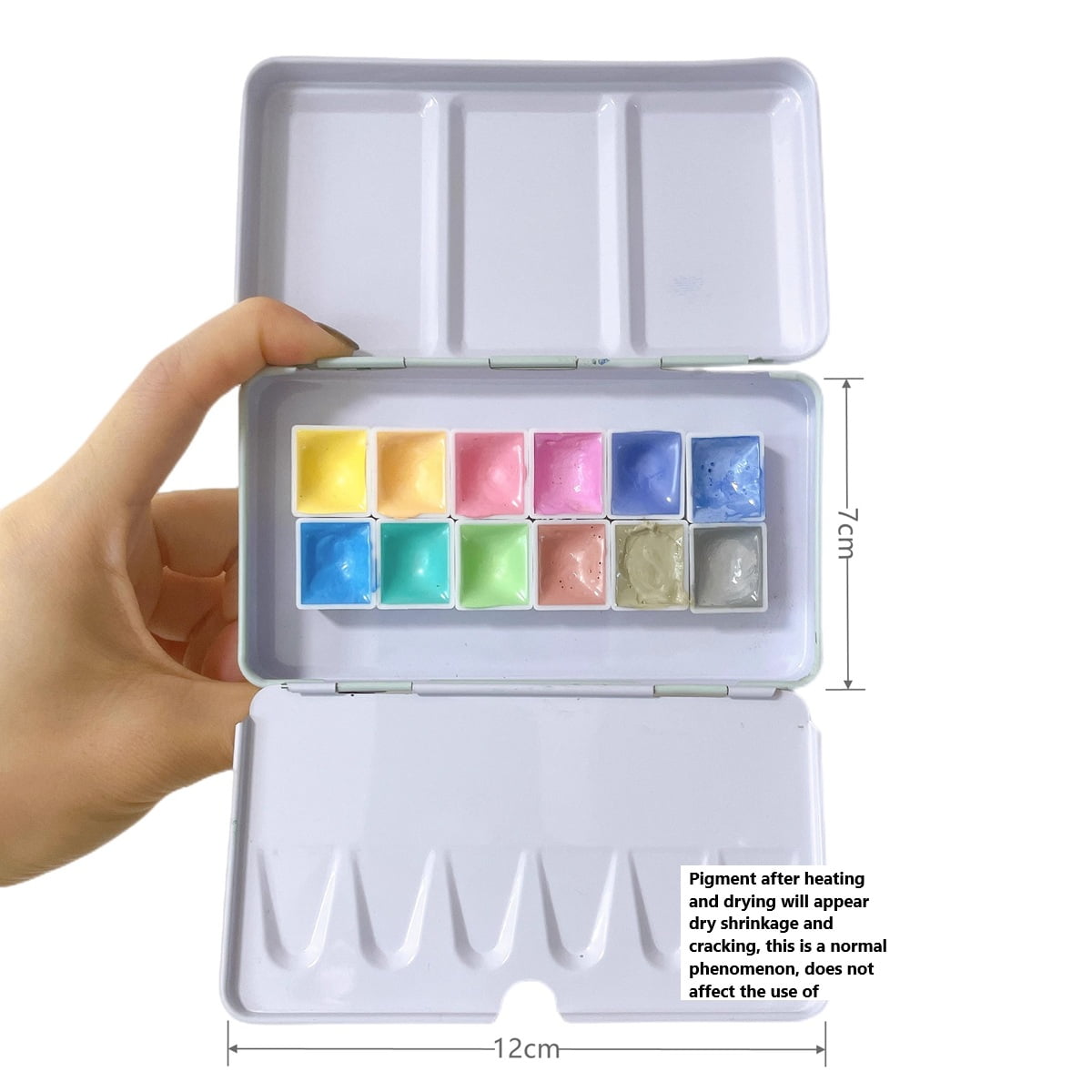 Schmincke Academy Watercolor Paint 12 Colors 2ml Opaque Watercolor Student Beginner Painting Nail Art
