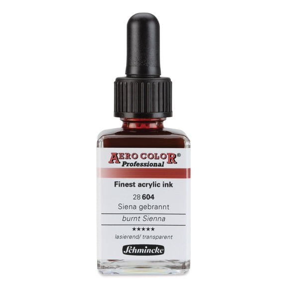 Schmincke Aero Color Professional Airbrush Color - 28 ml, Burnt Sienna