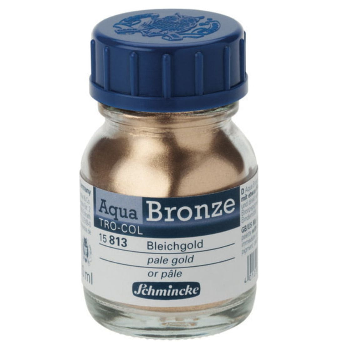 Schmincke Aqua Bronze Powder - Pale Gold, 20 ml
