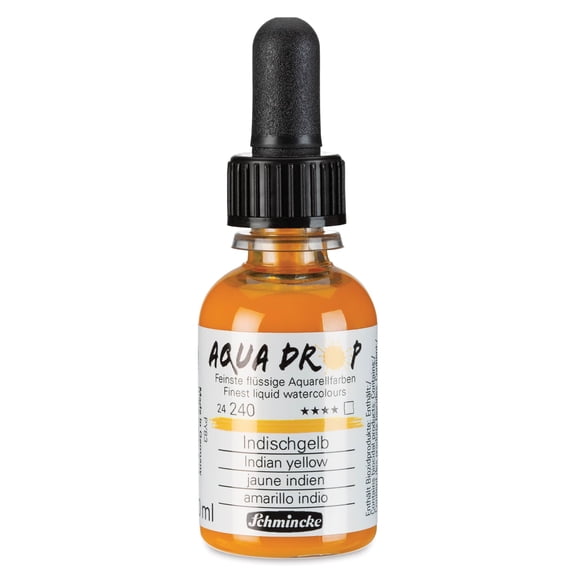 Schmincke Aqua Drop Watercolor - Indian Yellow, 30 ml