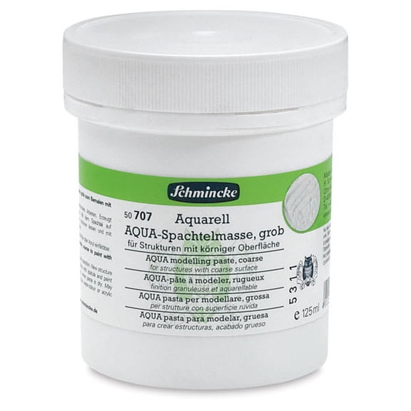 Schmincke Aqua Modeling Paste - Coarse, 125 ml jar