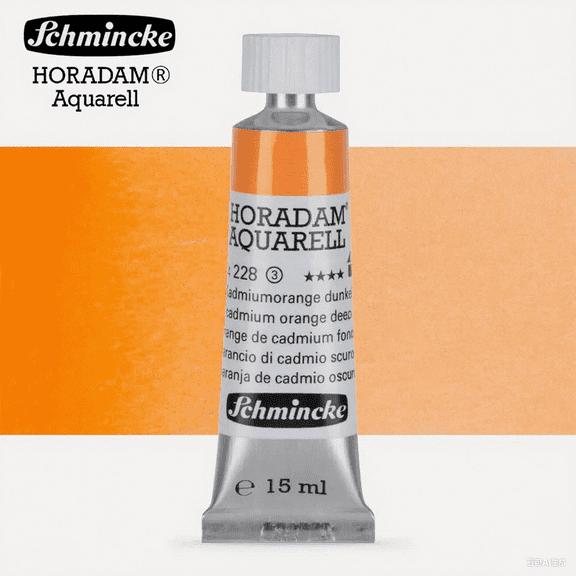 Schmincke - HORADAM AQUARELL Watercolor Paint Set 15 ml Tube Watercolor Paints for Artists Hobbyists Students, Painting Art Supplies,228 series