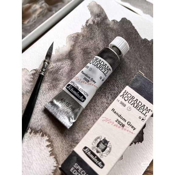 Schmincke - HORADAM AQUARELL - artists' watercolours, Random Grey 2026 - Special edition-15 ml tube(1 pack)