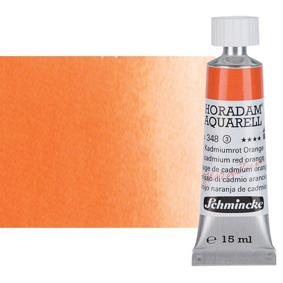 Schmincke Horadam Aquarell Artist Watercolor - Cadmium Red Orange, 15 ml tube