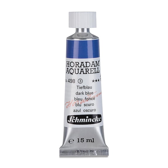 Schmincke Horadam Aquarell Artist Watercolor - Dark Blue Indigo, 15 ml tube