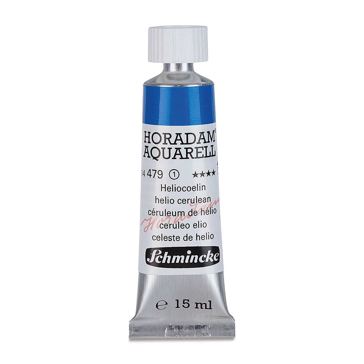 Schmincke Horadam Aquarell Artist Watercolor - Helio Cerulean, 15 ml tube
