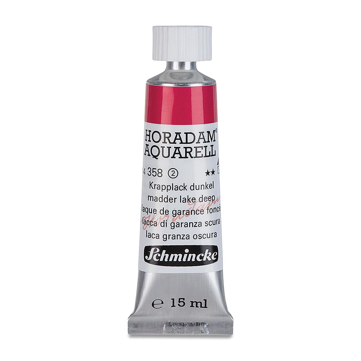 Schmincke Horadam Aquarell Artist Watercolor - Madder Lake Deep, 15 ml tube