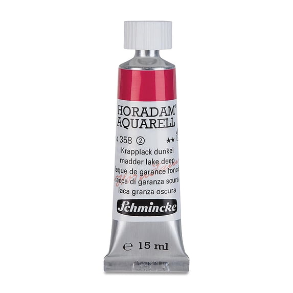 Schmincke Horadam Aquarell Artist Watercolor - Madder Lake Deep, 15 ml tube