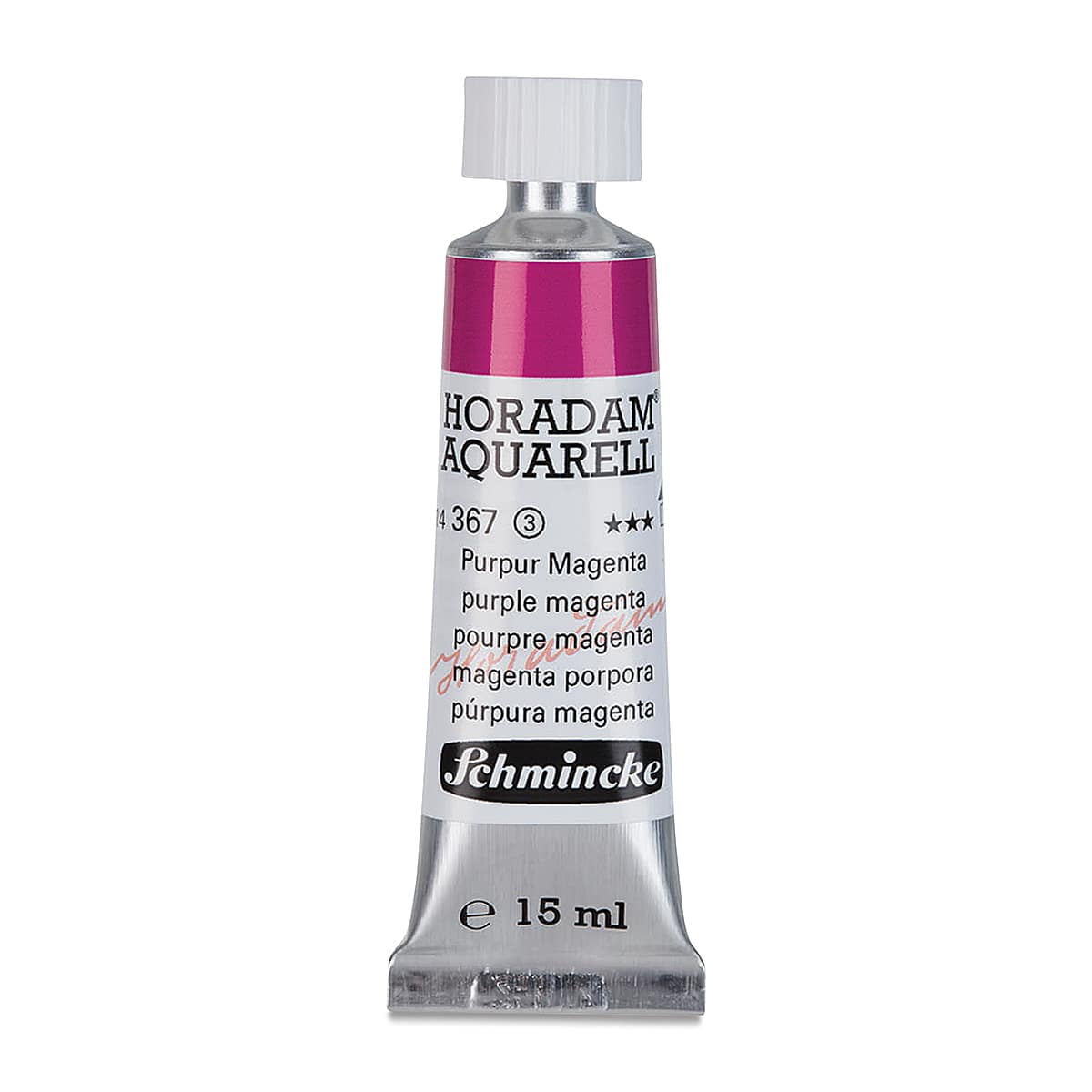 Schmincke Horadam Aquarell Artist Watercolor - Purple Magenta, 15 ml tube