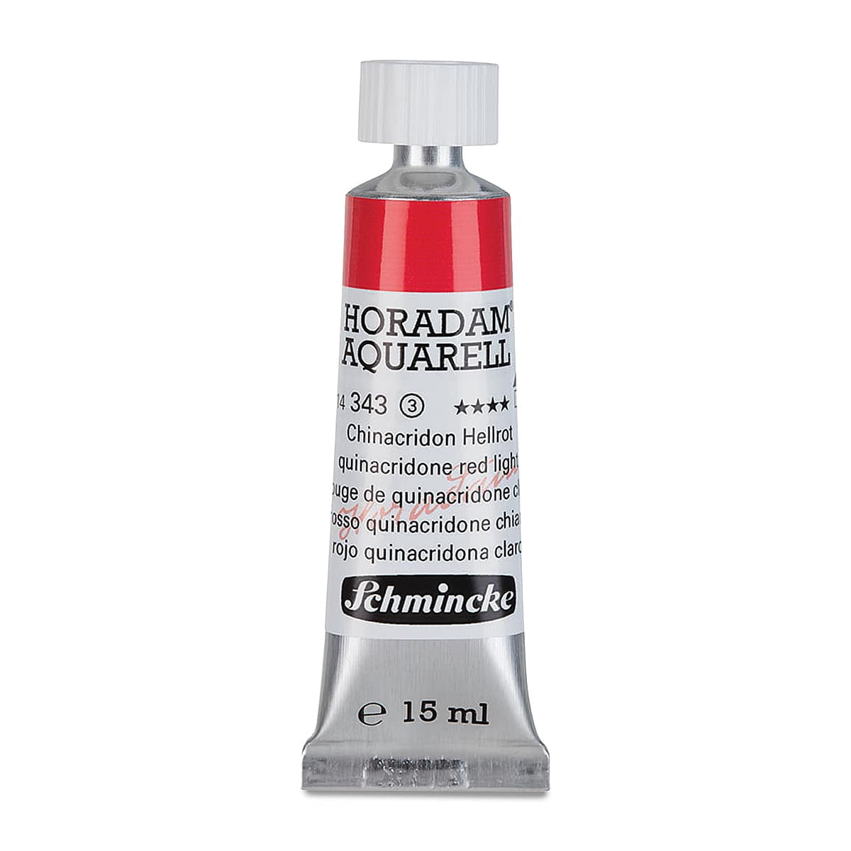 Schmincke Horadam Aquarell Artist Watercolor - Quinacridone Red Light, 15 ml tube